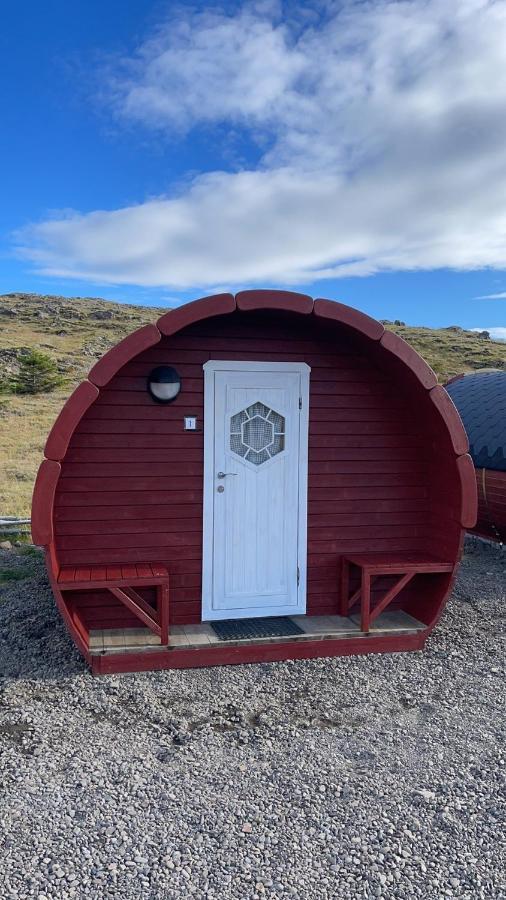 Framtid Camping Lodging Barrels Djupivogur Exterior photo