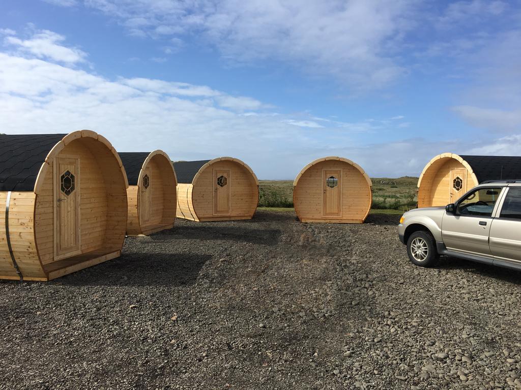 Framtid Camping Lodging Barrels Djupivogur Exterior photo